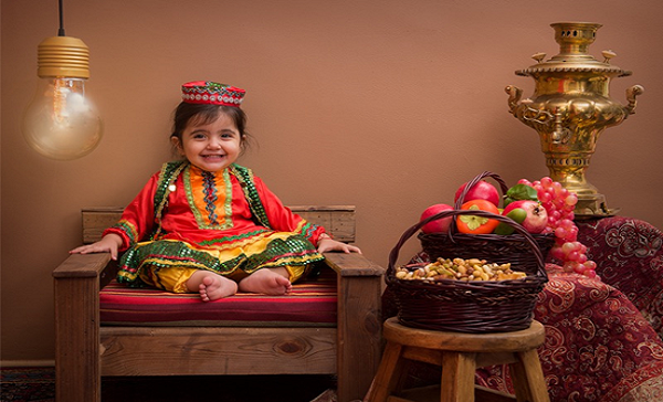 عکس های یلدایی کودکان