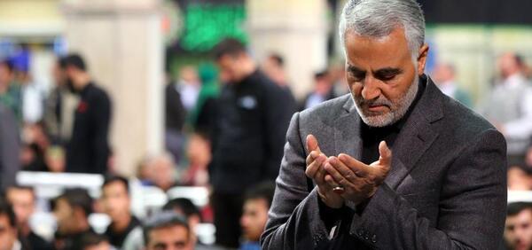 عکس قاسم سلیمانی برای کلیپ