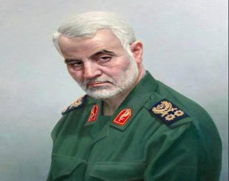 عکس قاسم سلیمانی برای کلیپ