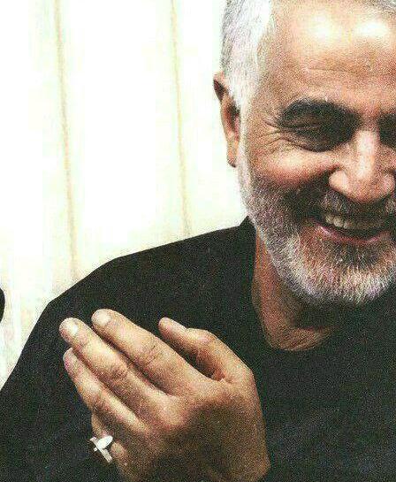 عکس قاسم سلیمانی برای کلیپ