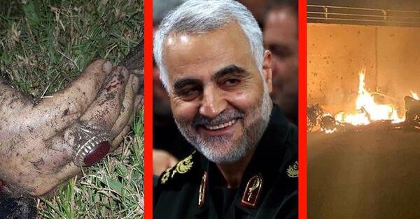 عکس قاسم سلیمانی مرگ