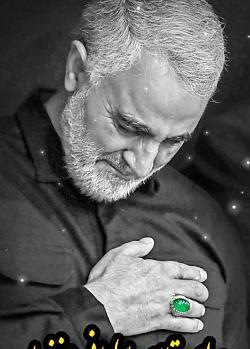 عکس سردار سلیمانی برای کلیپ