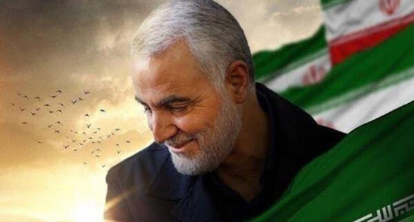 عکس سردار سلیمانی برای کلیپ