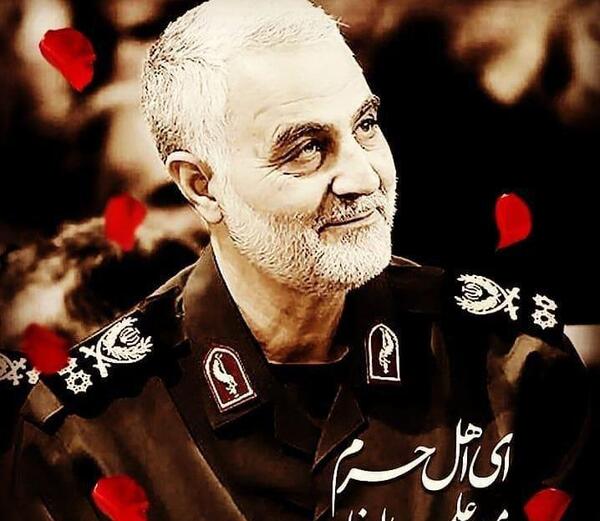 عکس سردار سلیمانی برای کلیپ