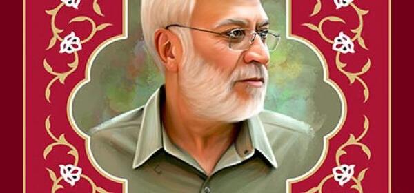 عکس حاج قاسم لایه باز