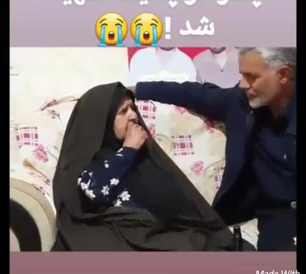 عکس شهید سلیمانی لحظه شهادت