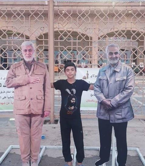 عکس حاج قاسم کربلا