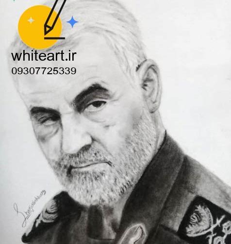 طراحی عکس قاسم سلیمانی
