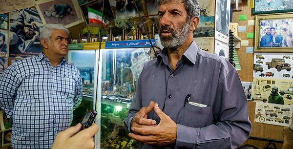 عکس حاج قاسم صادقی