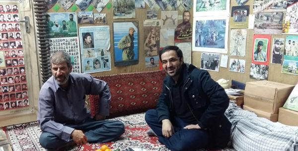 عکس حاج قاسم صادقی