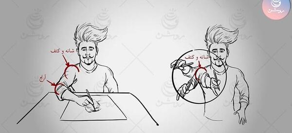 عکس نقاشی چهره زیبا