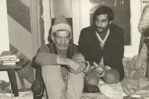 عکس شهریار با همسرش