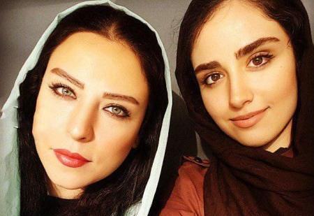 عکس لادن سلیمانی با همسرش