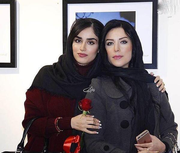 عکس لادن سلیمانی با همسرش