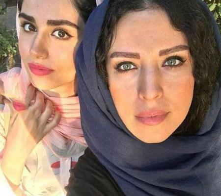 عکس لادن سلیمانی با همسرش