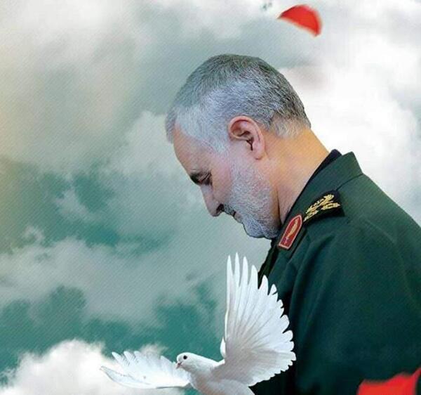تصویر عکس شهید سلیمانی
