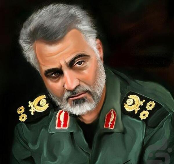 تصویر عکس شهید سلیمانی