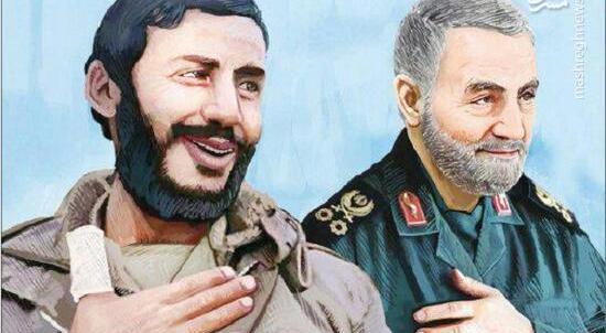 عکس حاج قاسم شهید