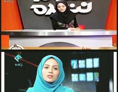عکس مجری زن جیگر