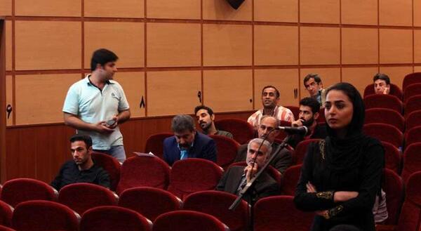 عکس مجری خانم حیدری