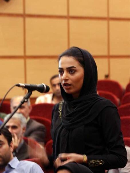 عکس مجری خانم حیدری