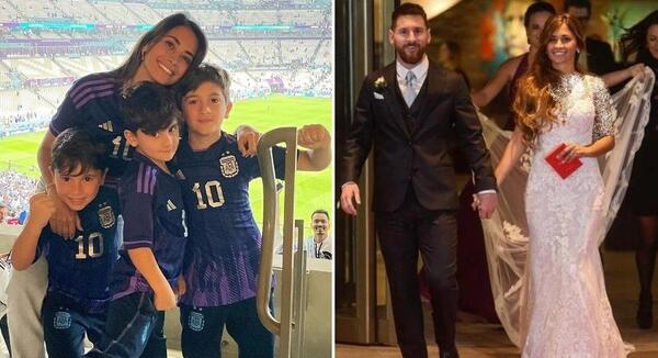عکس همسر مسی