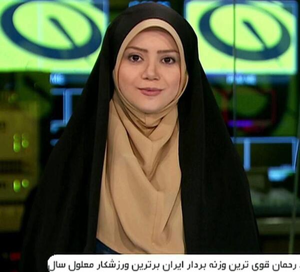 عکس مجری زن خبر