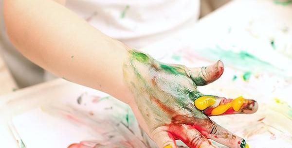 عکس ایده برای نقاشی با رنگ انگشتی