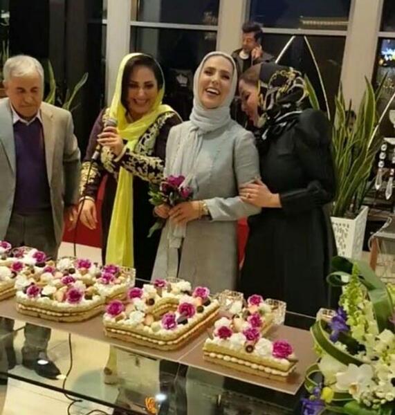 عکس تولد لاکچری سوگل طهماسبی