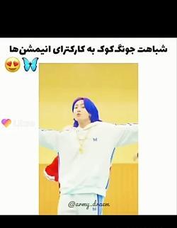 عکس گروه بی تی اس انیمه