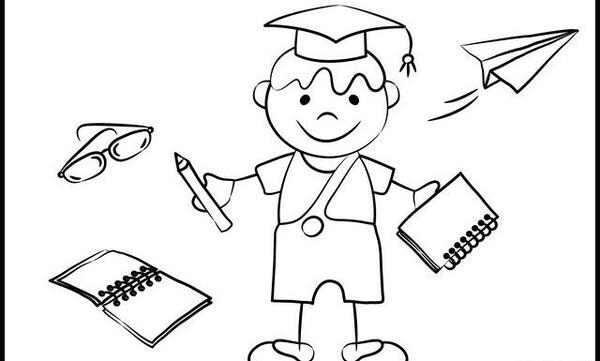 عکس ایده برای نقاشی روز دانش اموز