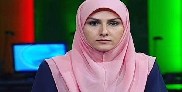 عکس مجری زن شبکه خبر که پناهنده شد