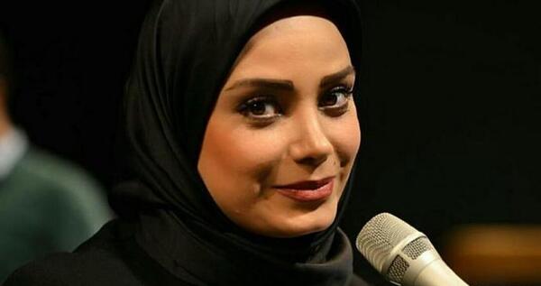 عکس مجری زن به خانه برمیگردیم