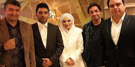 عکس مجری زن به خانه برمیگردیم