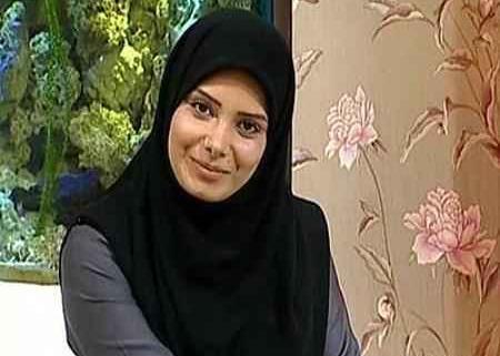 عکس مجری زن به خانه برمیگردیم