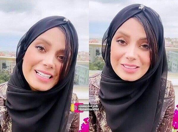 عکس مجری زن به خانه برمیگردیم