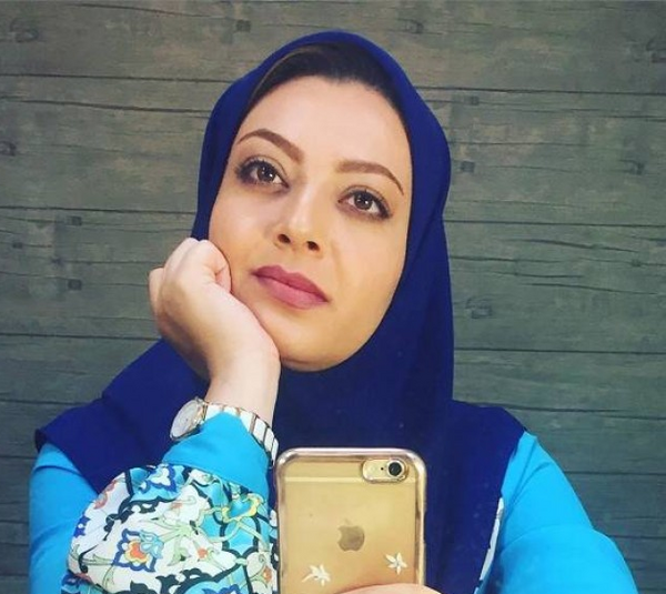 عکس مجری زن به خانه برمیگردیم