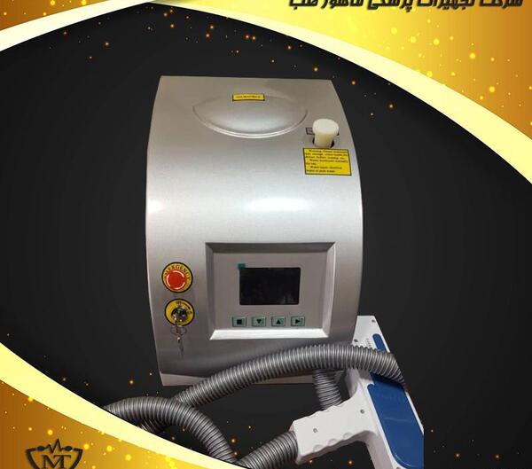 عکس دستگاه لیزر کیوسوئیچ