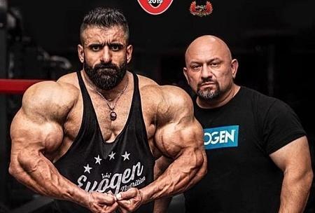 عکس هادی چوپان و همسرش