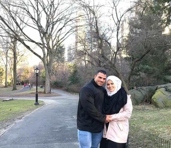 عکس هادی چوپان و همسرش