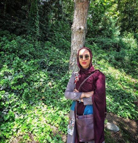 عکس سوگل طهماسبی با حجاب