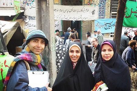 عکس سوگل طهماسبی با حجاب