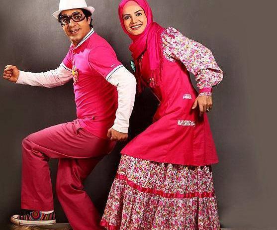 عکس مجری زن و شوهر برنامه کودک