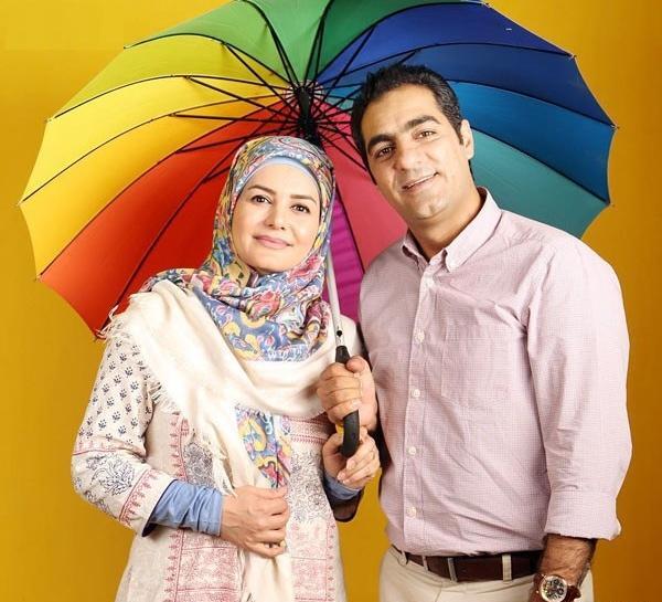 عکس مجری زن و شوهر برنامه کودک