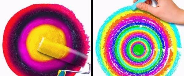 عکس ایده نقاشی برای تزیین اتاق