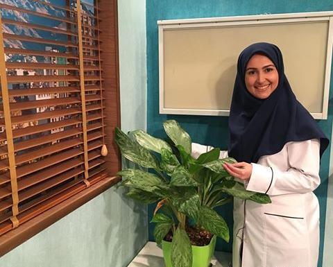 عکس مجری زن دکتر سلام