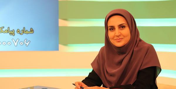 عکس مجری زن دکتر سلام