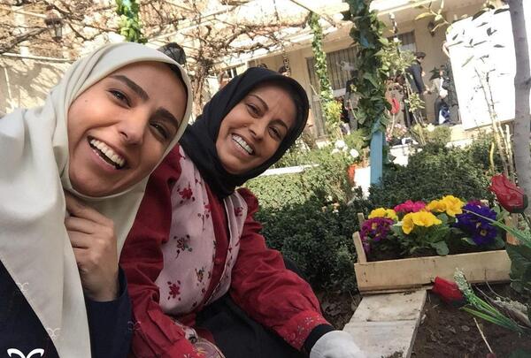 عکس های سوگل طهماسبی در پشت صحنه سریال کیمیا