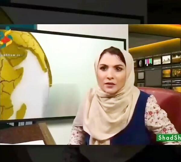 عکس مجری زن چهل تیکه