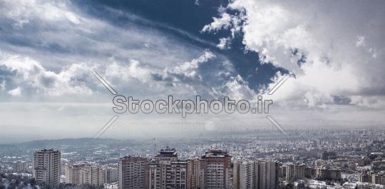 عکس زمستان آبی